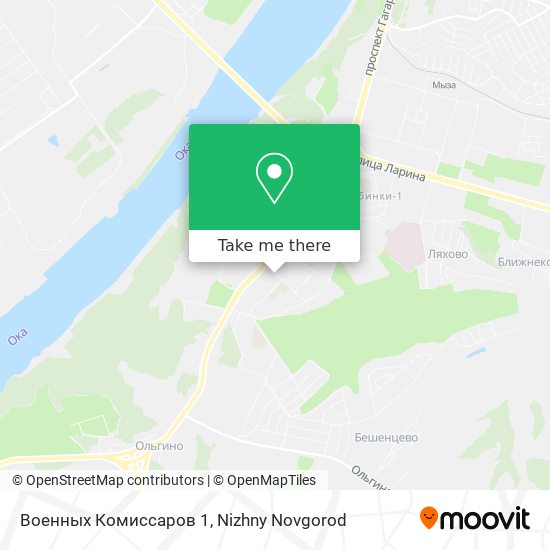 Военных Комиссаров 1 map
