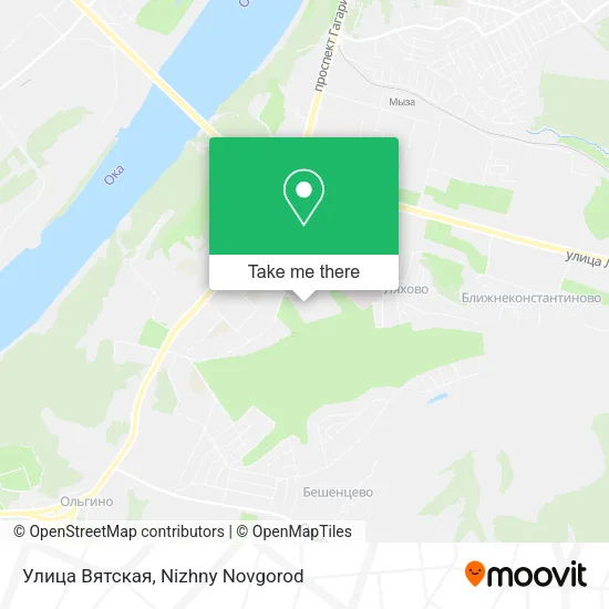 Улица Вятская map