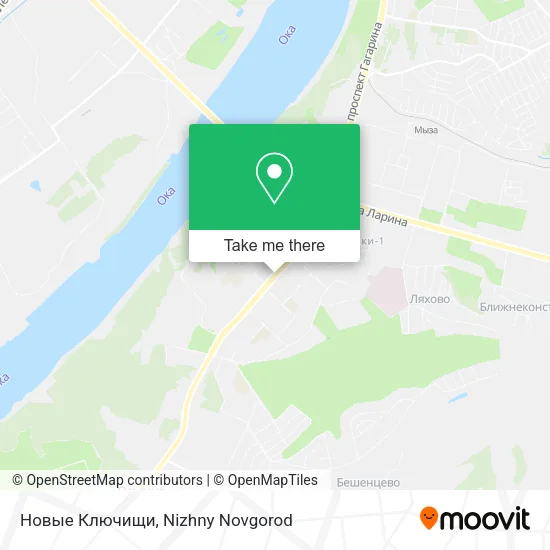Новые Ключищи map