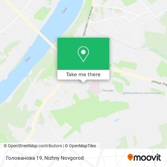 Голованова 19 map