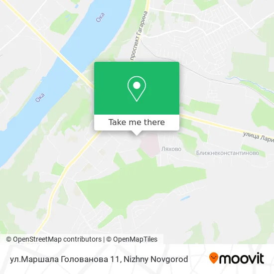 ул.Маршала Голованова 11 map