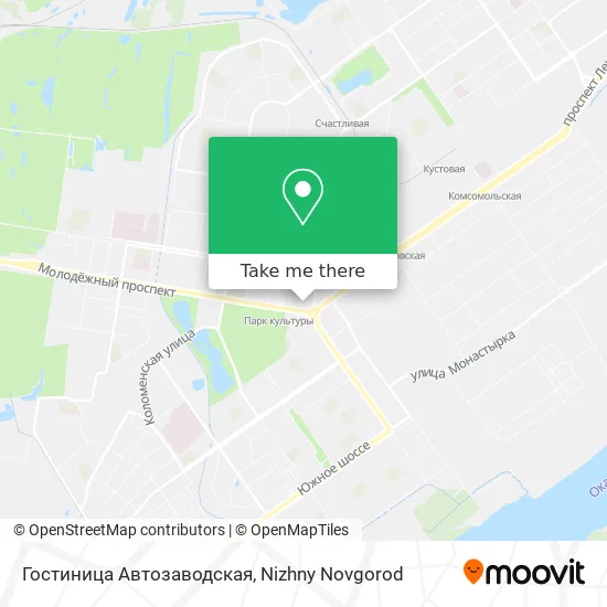 Гостиница Автозаводская map