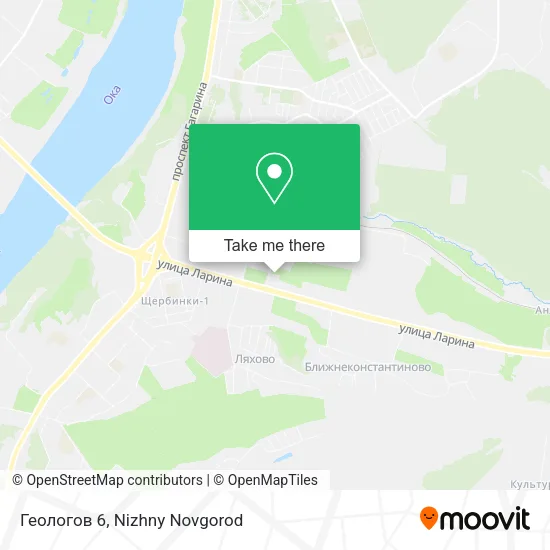 Геологов 6 map