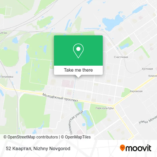 52 Квартал map