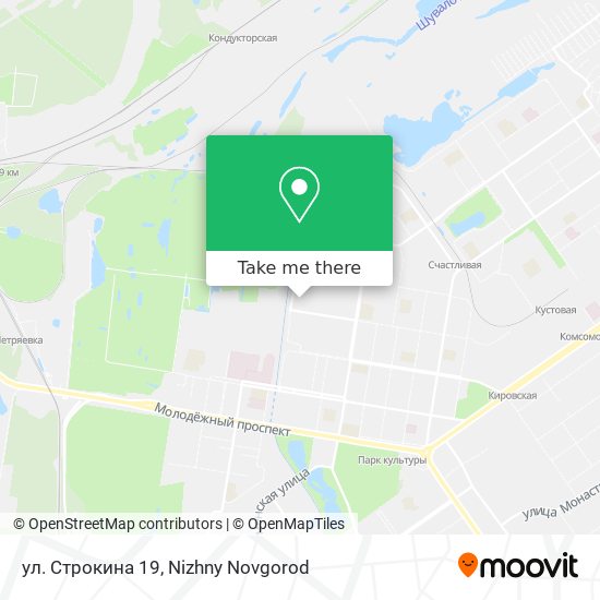 ул. Строкина 19 map