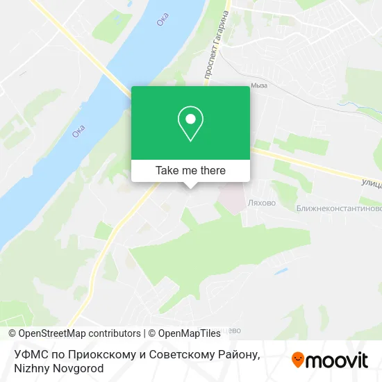 УФМС по Приокскому и Советскому Району map