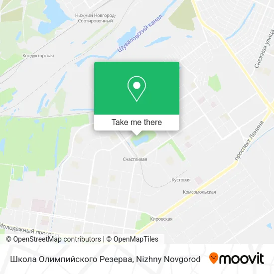 Школа Олимпийского Резерва map