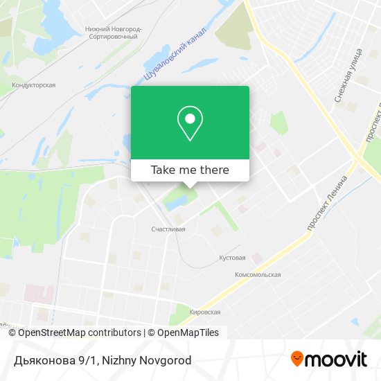 Дьяконова 9/1 map