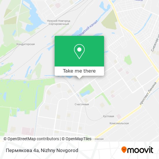 Пермякова 4а map