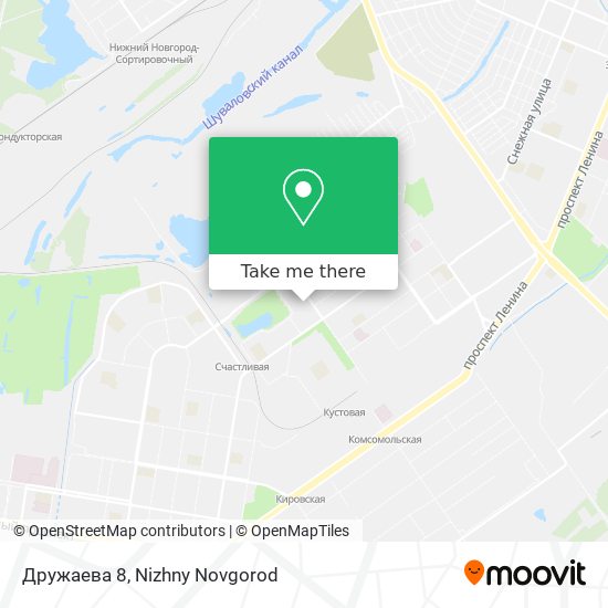 Дружаева 8 map