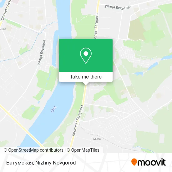 Батумская map