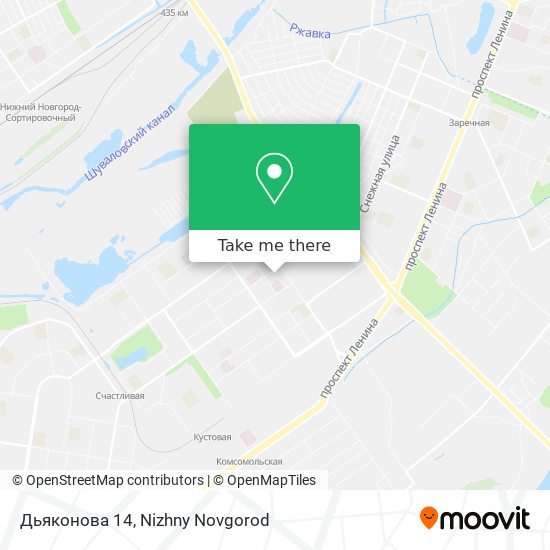 Дьяконова 14 map