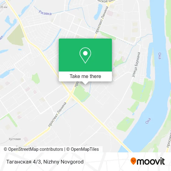 Таганская 4/3 map