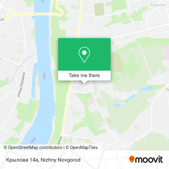 Крылова 14а map