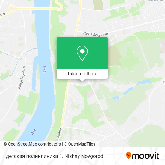 детская поликлиника 1 map