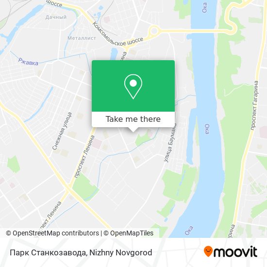 Парк Станкозавода map