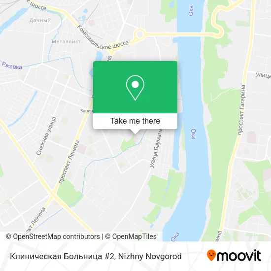 Клиническая Больница #2 map