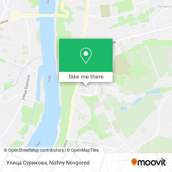 Улица Сурикова map