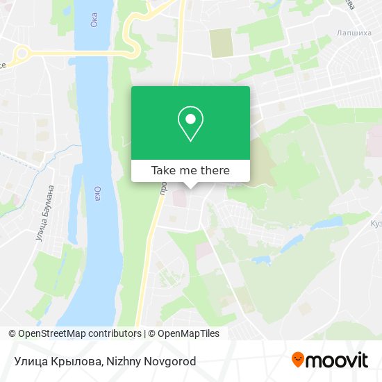 Улица Крылова map