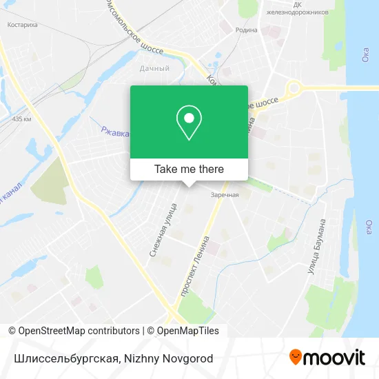 Шлиссельбургская map