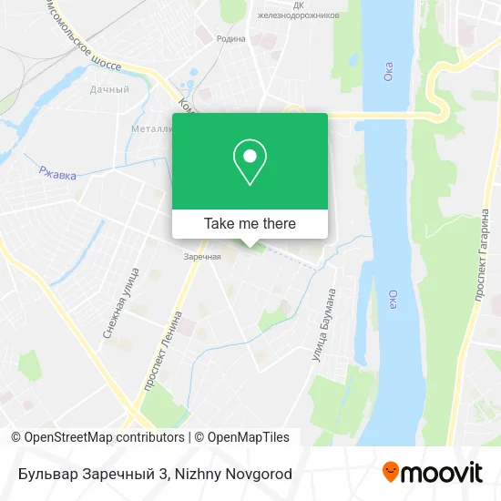 Бульвар Заречный 3 map