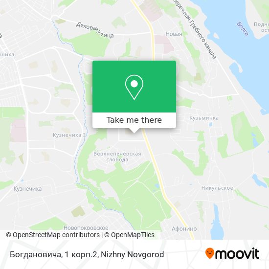 Богдановича, 1 корп.2 map