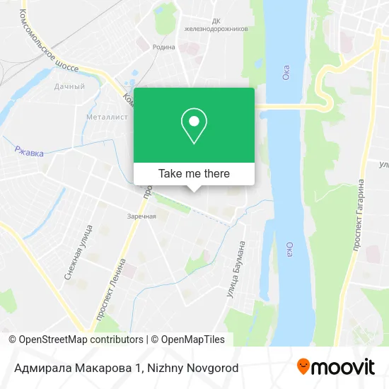 Адмирала Макарова 1 map