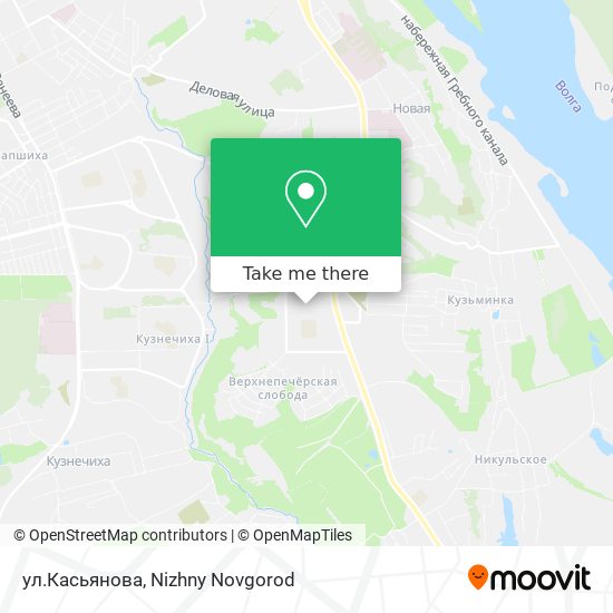 ул.Касьянова map
