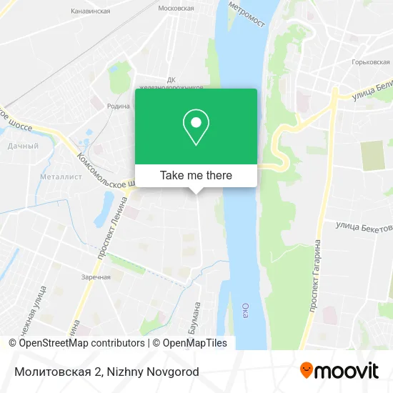 Молитовская 2 map