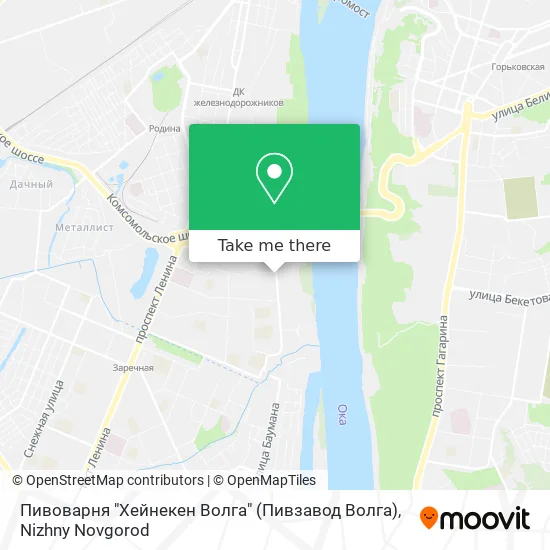 Пивоварня "Хейнекен Волга" (Пивзавод Волга) map
