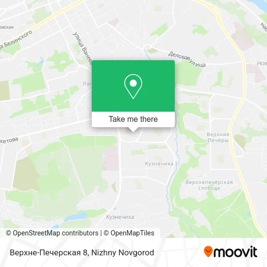 Верхне-Печерская 8 map