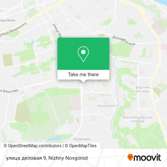 улица деловая 9 map