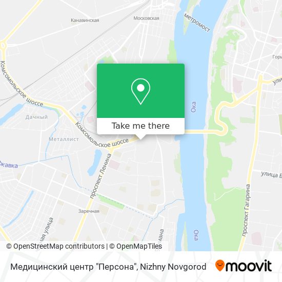 Медицинский центр "Персона" map