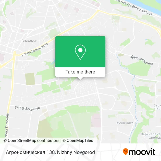 Агрономическая 138 map