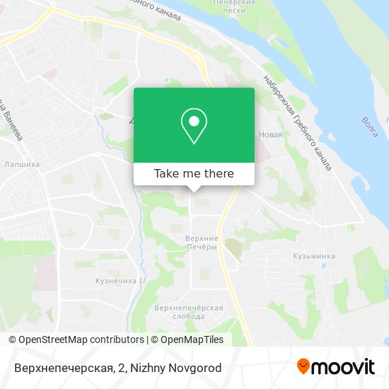 Верхнепечерская, 2 map