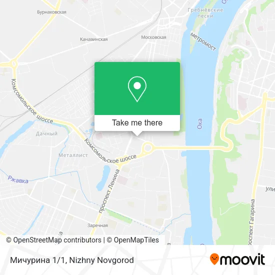 Мичурина 1/1 map