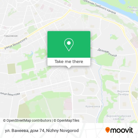 ул. Ванеева, дом 74 map