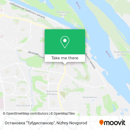 Остановка "Тубдиспансер" map