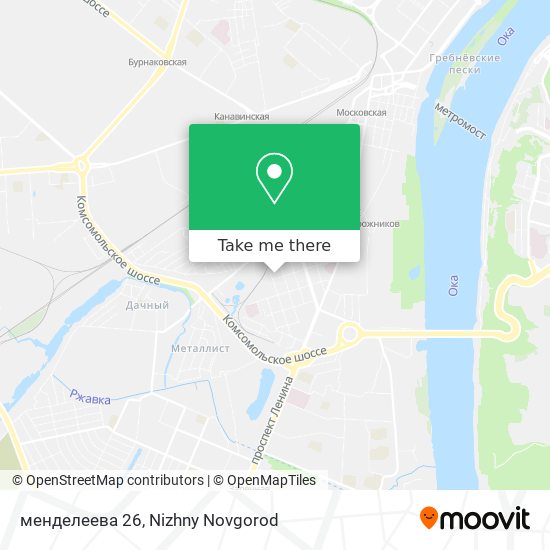 менделеева 26 map