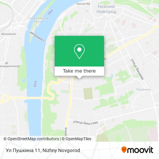 Ул Пушкина 11 map
