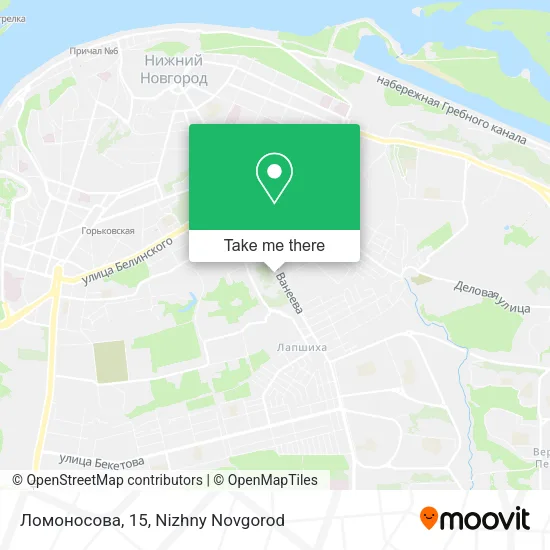 Ломоносова, 15 map