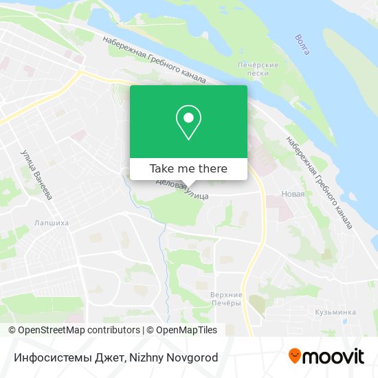 Инфосистемы Джет map