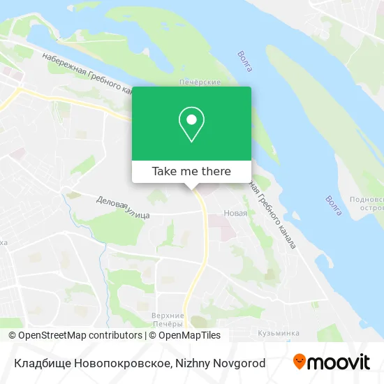 Кладбище Новопокровское map
