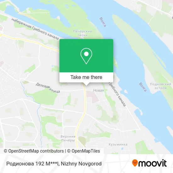 Родионова 192 M***l map