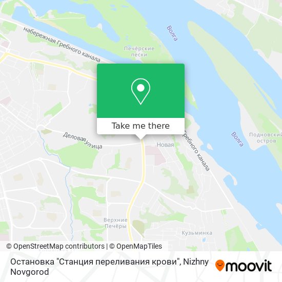 Остановка "Станция переливания крови" map