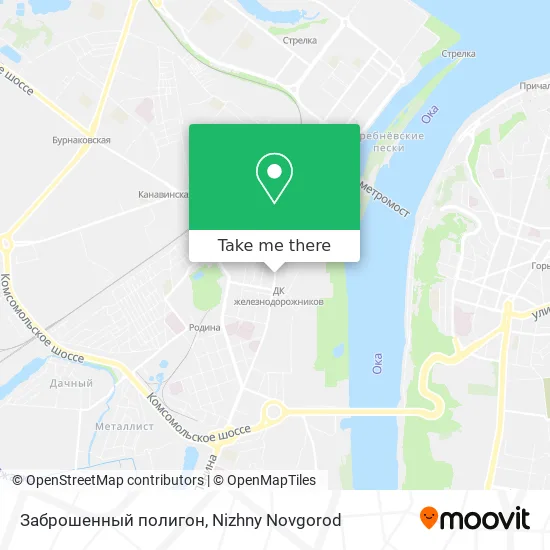 Заброшенный полигон map
