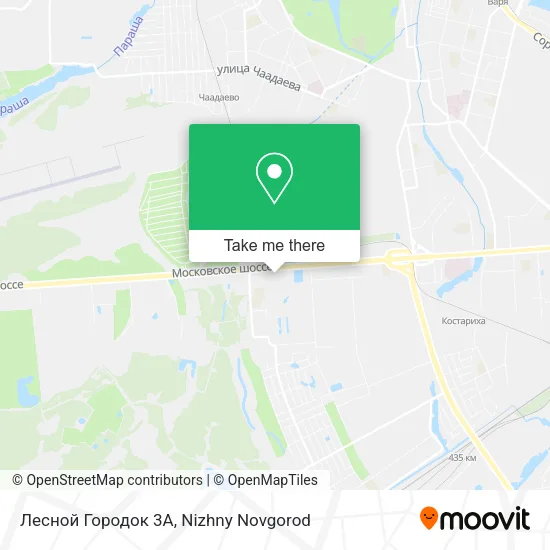 Лесной Городок 3А map