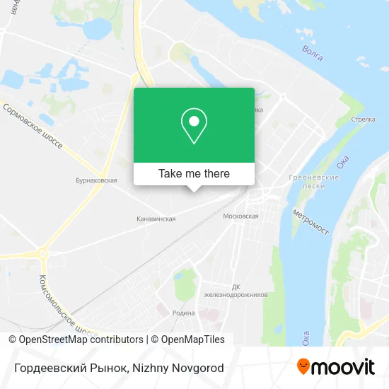 Гордеевский Рынок map