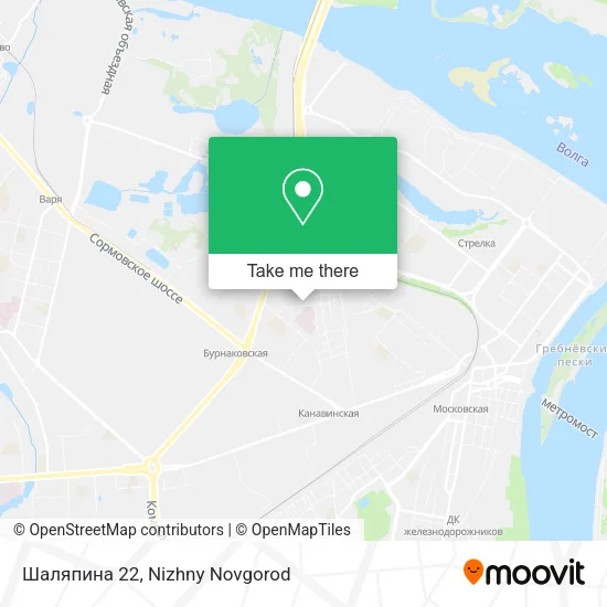 Шаляпина 22 map