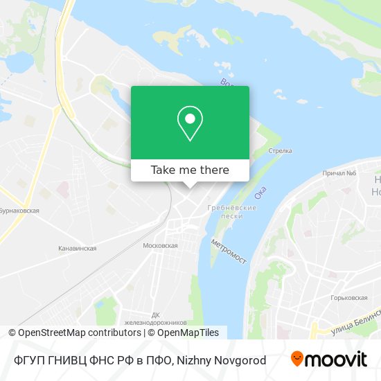 ФГУП ГНИВЦ ФНС РФ в ПФО map